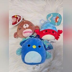 Squishmallows Plush Trio